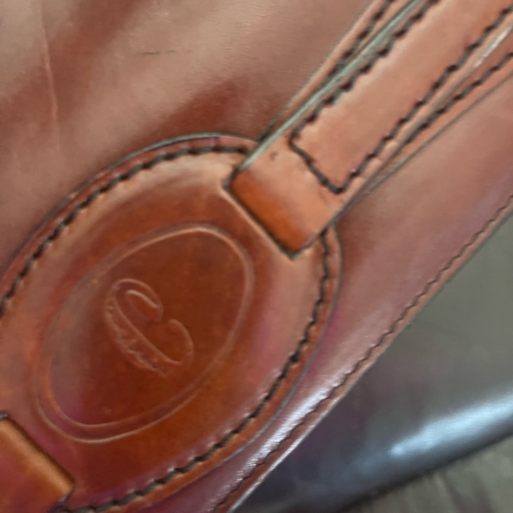Cartier Brown Leather Bag vintage
